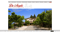 Desktop Screenshot of hoteldaangelo.com